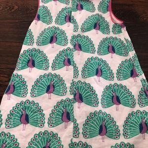 Mini Boden Peacock dress size 3-4